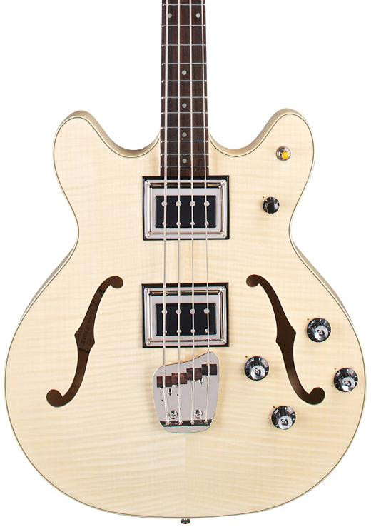 Guild Starfire II Bass Flamed Maple "Factory Closeout" Natural