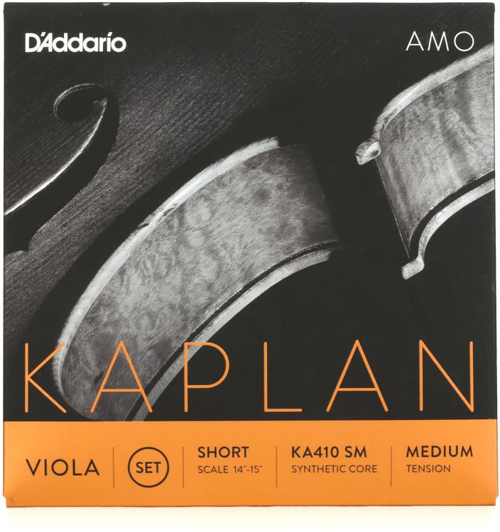 D'Addario KA410 Kaplan Amo Viola String Set Short Size Sweetwater