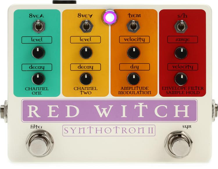 Red Witch Synthotron 2 Analog Synth Pedal Sweetwater