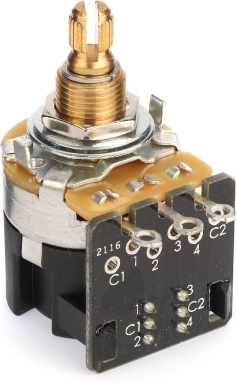 Mojo Tone CTS Pushpull Potentiometer Short Shaft 250k Sweetwater