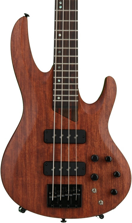 ESP LTD B-1004SE - Bubinga Natural Satin | Sweetwater