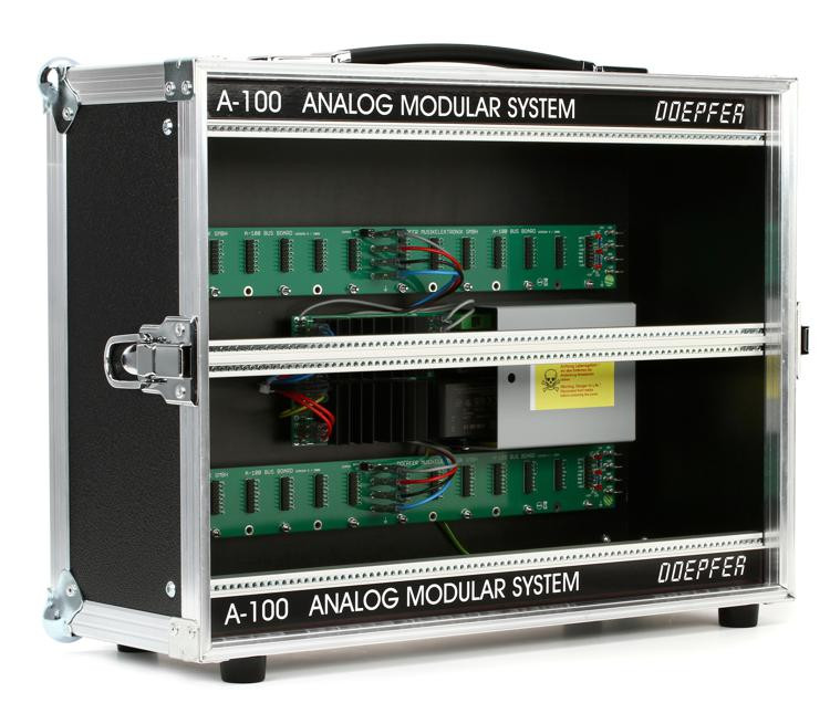 Doepfer A100P6 Eurorack Travel Case with Power Supply Sweetwater