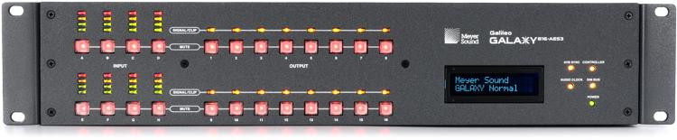 Meyer Sound Galileo GALAXY 816-AES3 Networked DSP Processor | Sweetwater