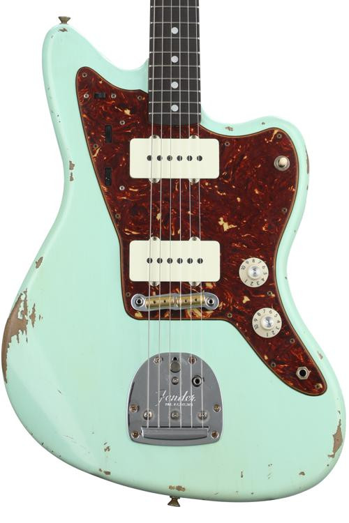 Fender Custom Shop 1965 Jazzmaster Relic Faded/Aged Surf Green Sweetwater