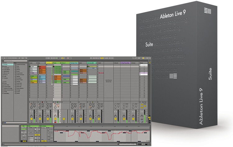 Ableton Live 9 Suite (boxed)