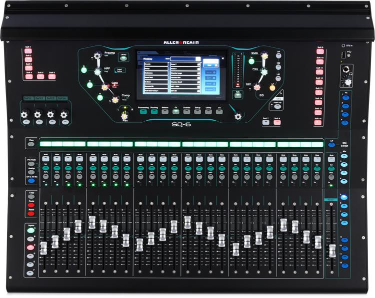 Allen & Heath SQ6 48channel Digital Mixer Sweetwater