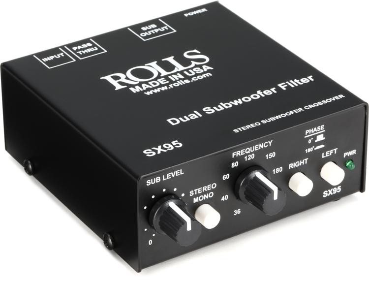 Rolls SX95 Stereo Subwoofer Crossover Sweetwater