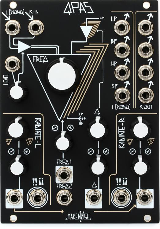 Make Noise QPAS - Quad Peak Animation System | Sweetwater