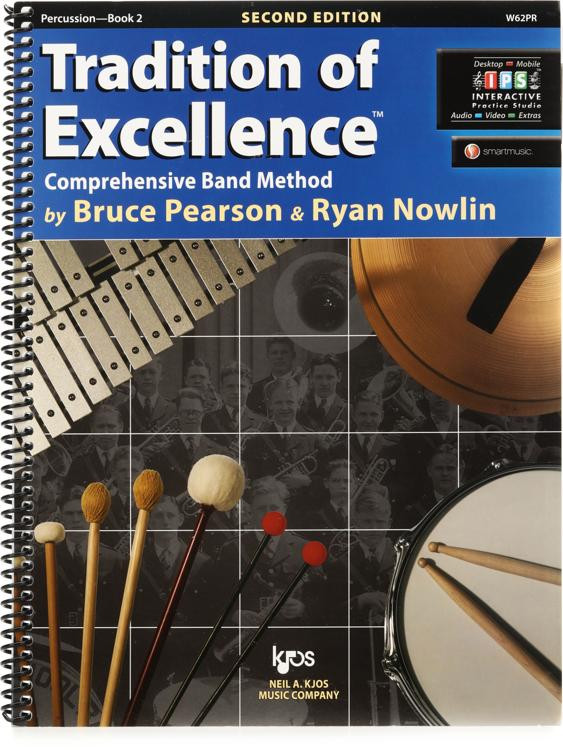 Kjos Tradition Of Excellence Book 2 - Percussion | Sweetwater