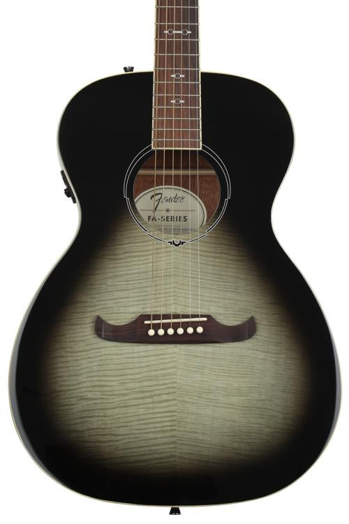 Fender Westerngitarre Fender FA-235E Concert Gitarre - Moonlight