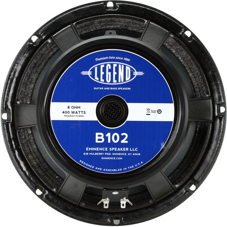 Eminence Legend B102 Legend Series 10" 200Watt Replacement Bass