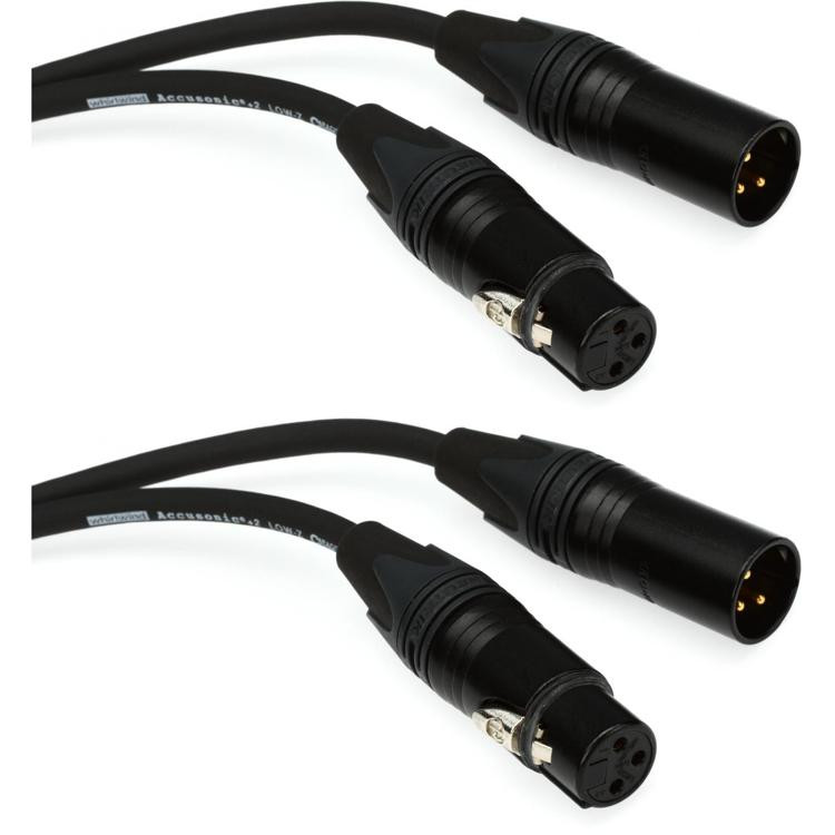 Whirlwind MK410 MK4 Microphone Cable 10 foot (2pack) Sweetwater