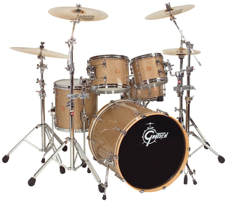 Gretsch Drums New Classic 4Piece Shell Pack Vintage Glass Nitron