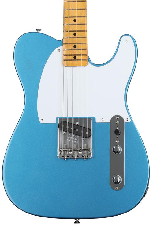 Fender 70th Anniversary Esquire Electric Guitar Lake Placid Blue Sweetwater