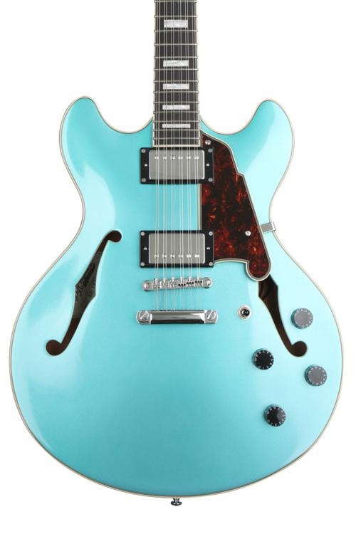 D'Angelico Premier DC 12String Ocean Turquoise Sweetwater