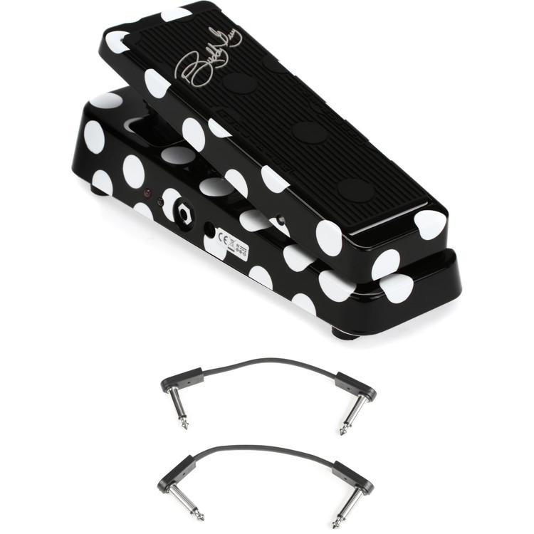 Dunlop BG95 Buddy Guy Signature Cry Baby Wah Pedal with 3 Patch Cables