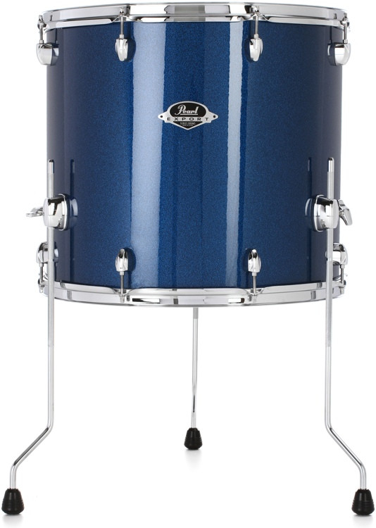 Pearl Export EXX Floor Tom 18"x16" Electric Blue Sparkle Sweetwater