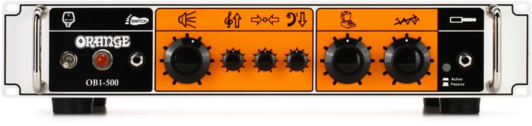 Orange OB1-500 500-watt Class A/B Rackmountable Bass Head Reviews ...