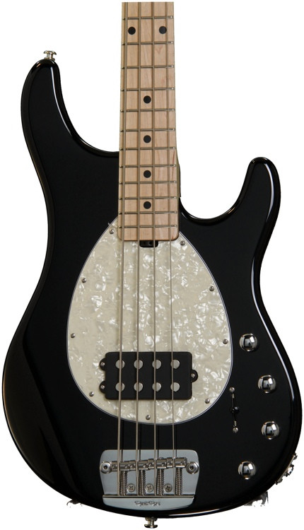 Ernie Ball Music Man Sterling 4 H - Black | Sweetwater