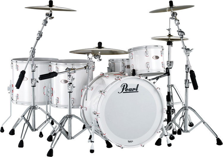 Pearl Reference Series 4-piece Shell Pack - Arctic White | Sweetwater