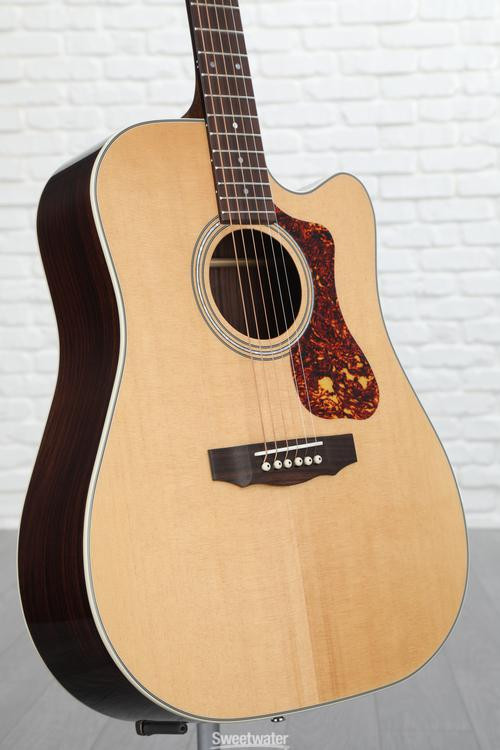 Guild D150CE AcousticElectric Guitar Natural Sweetwater