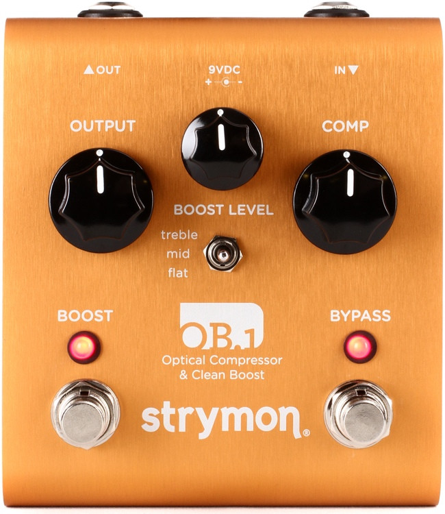 Strymon OB.1 Optical Compressor & Clean Boost Pedal Sweetwater