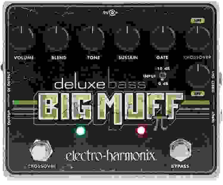 Electro-Harmonix Deluxe Bass Big Muff Pi Bass Fuzz Pedal | Sweetwater