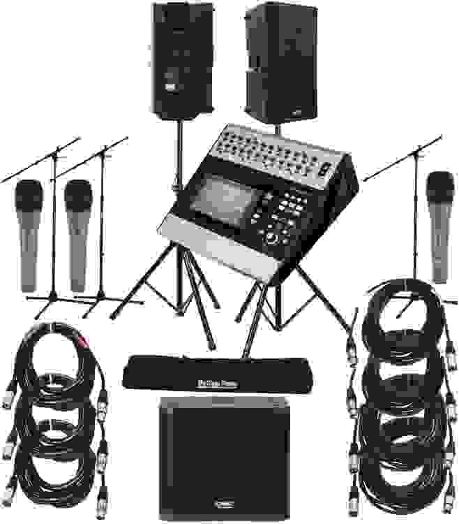 QSC TouchMix-30 Pro Complete Live Sound Pack