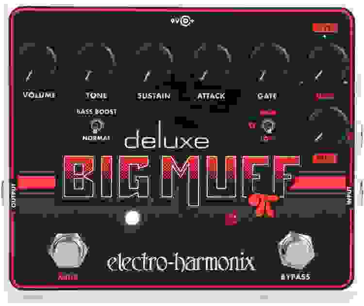 Electro-Harmonix Deluxe Big Muff Pi Fuzz Pedal with Mid