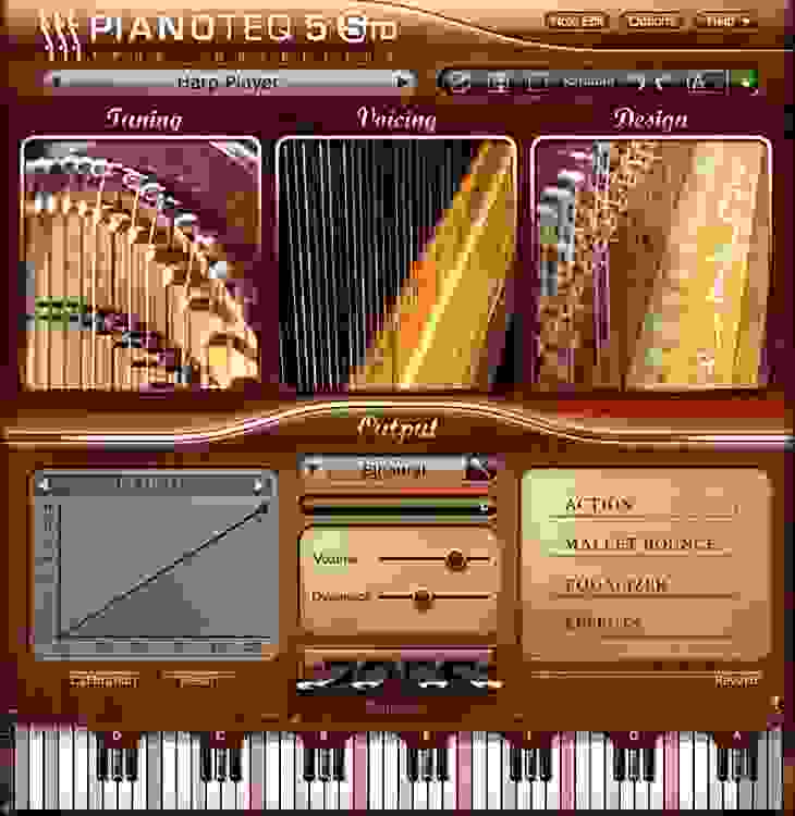 MODARTT Concert Harp Instrument Pack for Pianoteq