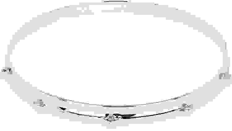 Ludwig Die-cast 10-lug Snare Drum Hoop - Batter Side - Chrome