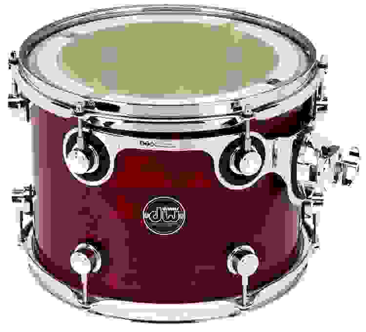 DW Performance Series Mounted Tom - 9 x 12 inch - Cherry Stain Lacquer
