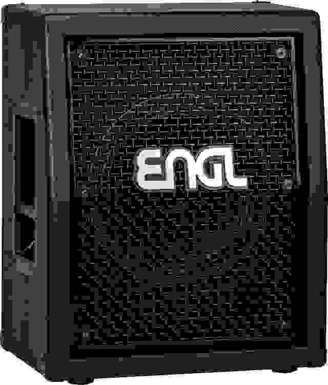 ENGL Amplifiers E112VSB 1 x 12-inch Angled Guitar Cabinet - Black Snakeskin Tolex