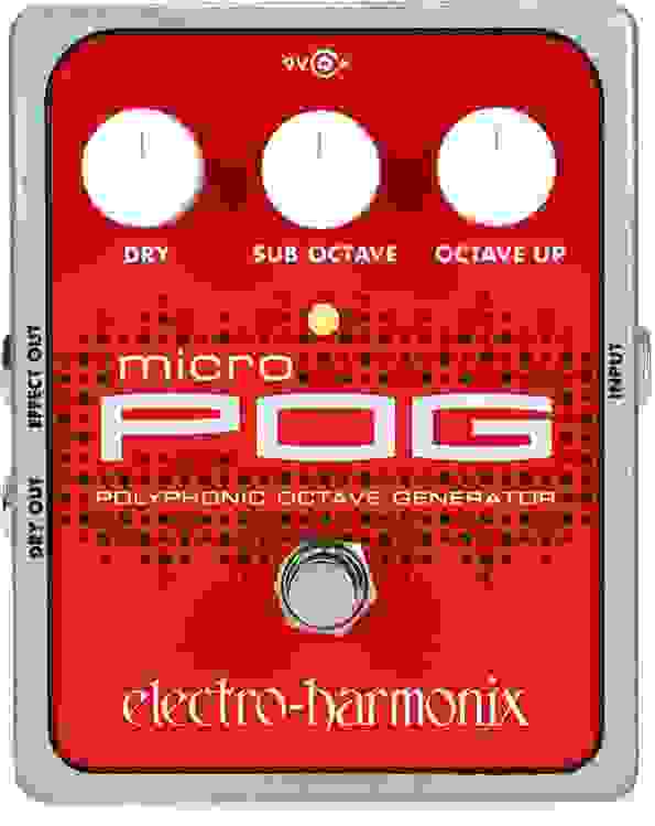 Electro-Harmonix Micro POG Polyphonic Octave Generator Pedal