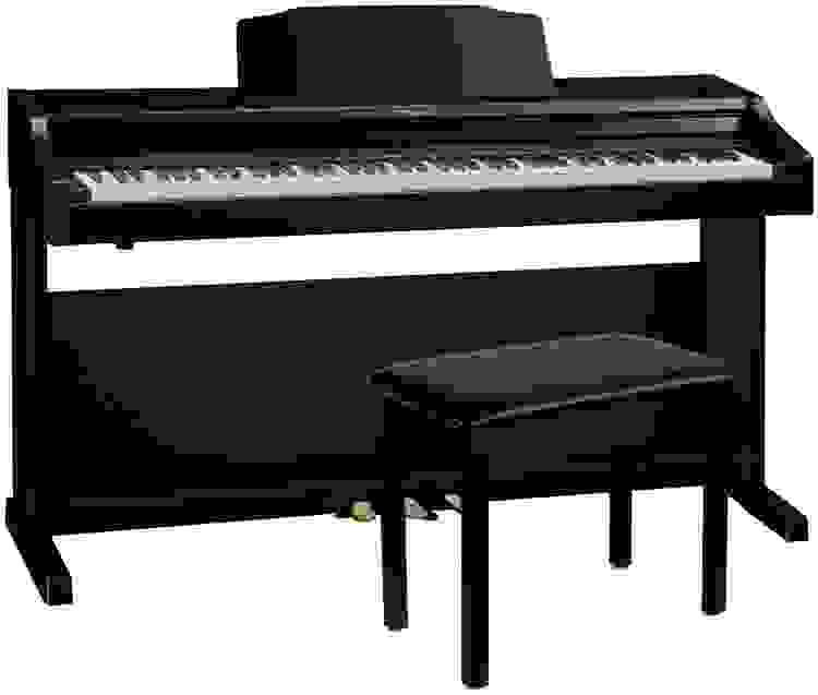 【いくコ】Roland RP501Rシリーズ 2020年製 Roland RP-501R Digital Piano - Black Finish | Sweetwater