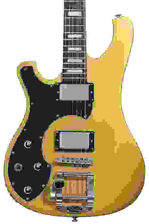 Schecter Stargazer 6 Vibrato Left-handed Electric Guitar - Metallic Gold