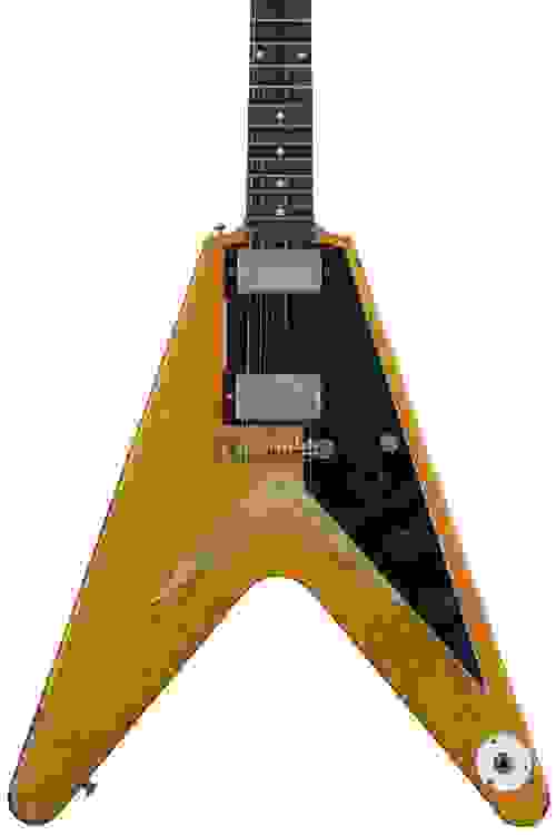 Gibson Custom Joe Bonamassa 'Amos' 1958 Flying V Electric Guitar - Natural