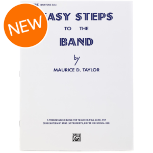Alfred Easy Steps to the Band Book - Trombone/Baritone B.C