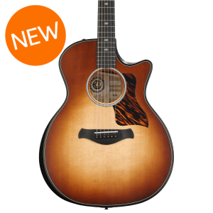 Taylor 314ce Builder's Edition 50th-anniversary Grand Auditorium Acoustic-electric Guitar - Tobacco with Kona Burst Back and Sides