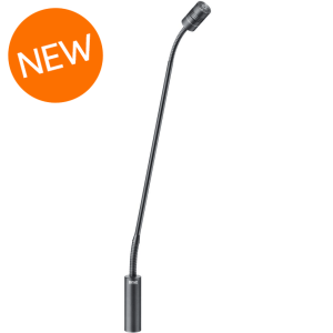 DPA 4011 Cardioid Gooseneck Microphone with 13-inch Boom and 4011 Cardioid Capsule - Black