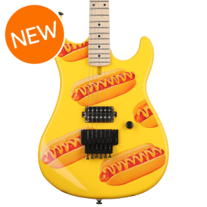 Kramer The 84 Hot Dogger Electric Guitar - Mustard Yellow, Sweetwater Exclusive