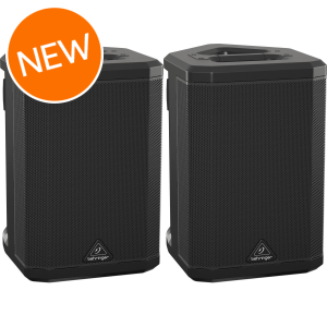 Behringer B1X 250W All-in-One Portable PA System - Pair