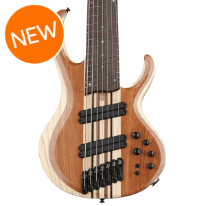 Ibanez BTB Bass Workshop Multi-scale 7-string Electric Bass - Natural Mocha Low Gloss
