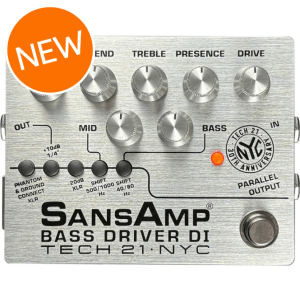 Tech 21 SansAmp Bass Driver DI 30th-anniversary Edition Pedal