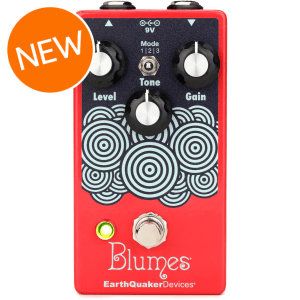 EarthQuaker Devices Blumes Low Signal Shredder Overdrive Pedal - Ruby Citron, Sweetwater Exclusive