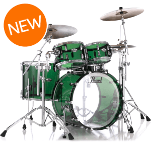 Pearl Crystal Beat CRB524P/C 4-piece Shell Pack - 50th-anniversary Limited-edition Emerald Green