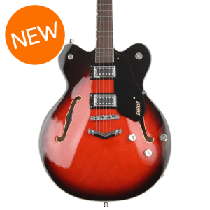 Gretsch G5622 Electromatic Center Block Double-Cut with V-Stoptail Electric Guitar - Claret Burst