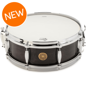 Gretsch Drums USA Custom Ridgeland Snare Drum - 5 inch x 14 inch, Ebony Gloss Lacquer