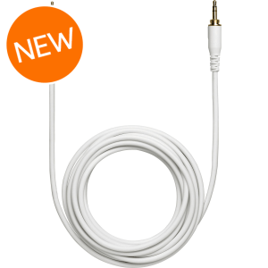 Audio-Technica HP-LC ATH-M40x Long Replacement Cable - 9.8 foot (White)
