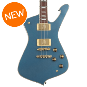 Ibanez Iceman IC420 Electric Guitar - Antique Blue Metallic